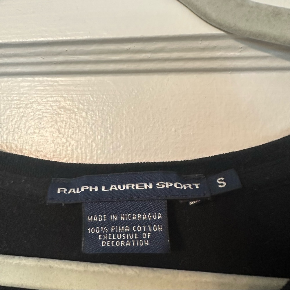Ralph Lauren Polo V Neck T Shirt - size small - Picture 2 of 6